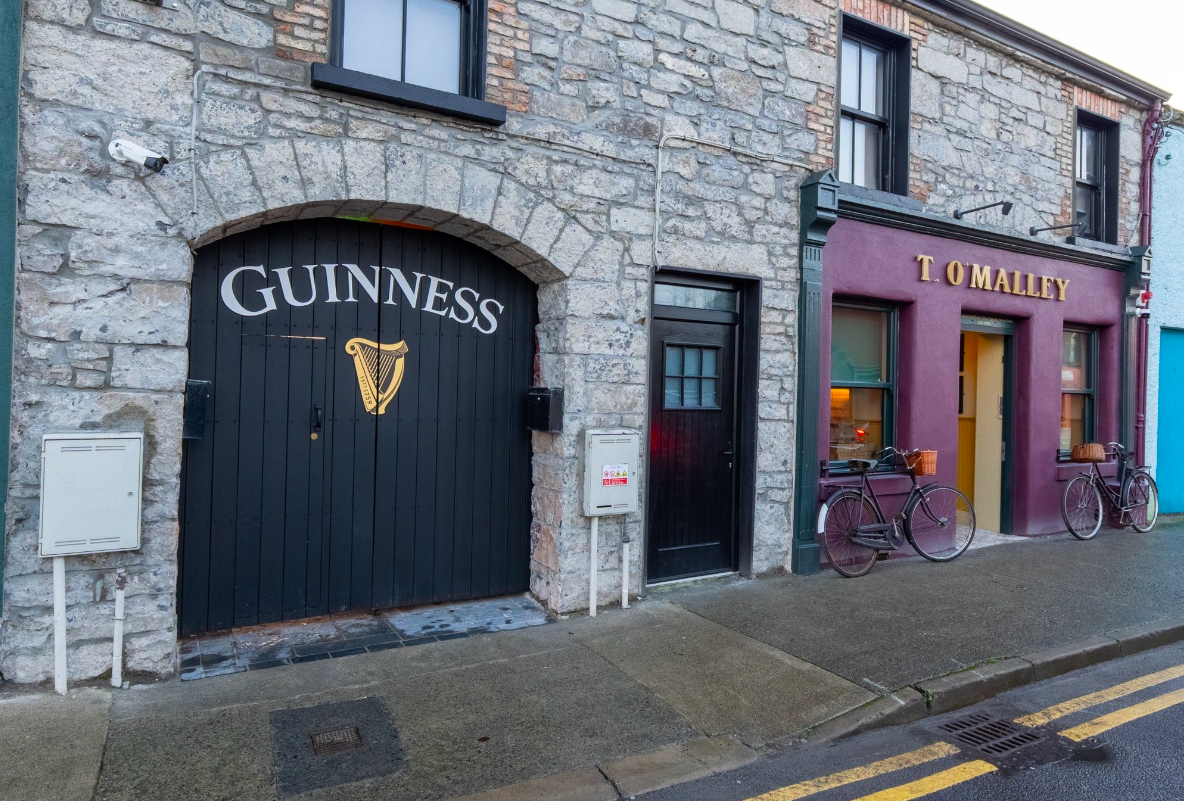 The Entrance to O'Malley's Bar